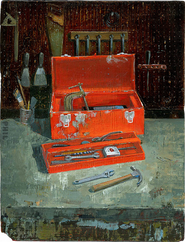 old tool box